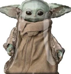 Kävelevät Foliopallot|Vappu>Anagram International Inc, 7700 Anagram Drive, MN 55344-7307, USA, http://www.anagramballoons.com/ Star Wars Grogu kävelevä foliopallo M