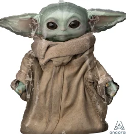 Muotofoliopallot|Star Wars>Anagram International Inc, 7700 Anagram Drive, MN 55344-7307, USA, http://www.anagramballoons.com/ Star Wars Grogu muotofoliopallo