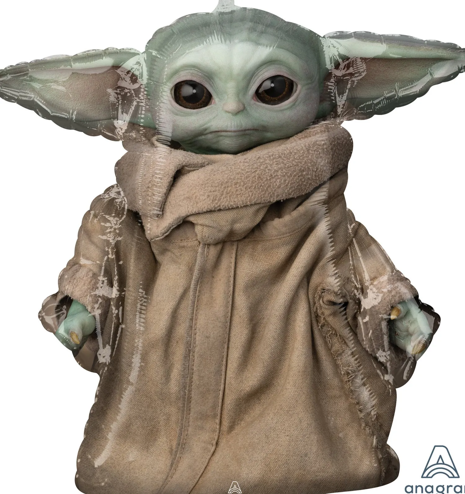 Muotofoliopallot|Star Wars>Anagram International Inc, 7700 Anagram Drive, MN 55344-7307, USA, http://www.anagramballoons.com/ Star Wars Grogu muotofoliopallo