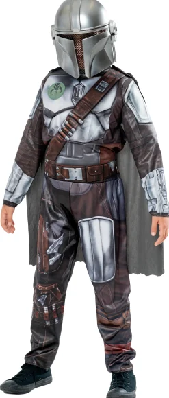 Lasten Naamiaisasut|Halloween>Rubies Netherlands b.v., Heldenseweg 25A, 6086 PD Neer, www.rubies.com Star Wars Mandalorian asu muskeleilla