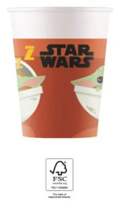 Lasit Ja Mukit|Star Wars>Procos S.A., 56th KLM Paleas Ethnikis, 320-11 Inofita Greece, www.procos.gr Star Wars Mandalorian muki 8 kpl/pkt