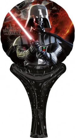 Erikoisilmapallot>Anagram International Inc, 7700 Anagram Drive, MN 55344-7307, USA, http://www.anagramballoons.com/ Star Wars puhallettava foliopallo 1 kpl/pkt