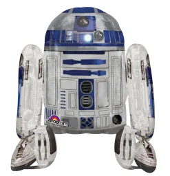Kävelevät Foliopallot|Star Wars>Anagram International Inc, 7700 Anagram Drive, MN 55344-7307, USA, http://www.anagramballoons.com/ Star Wars R2D2 kävelevä foliopallo L