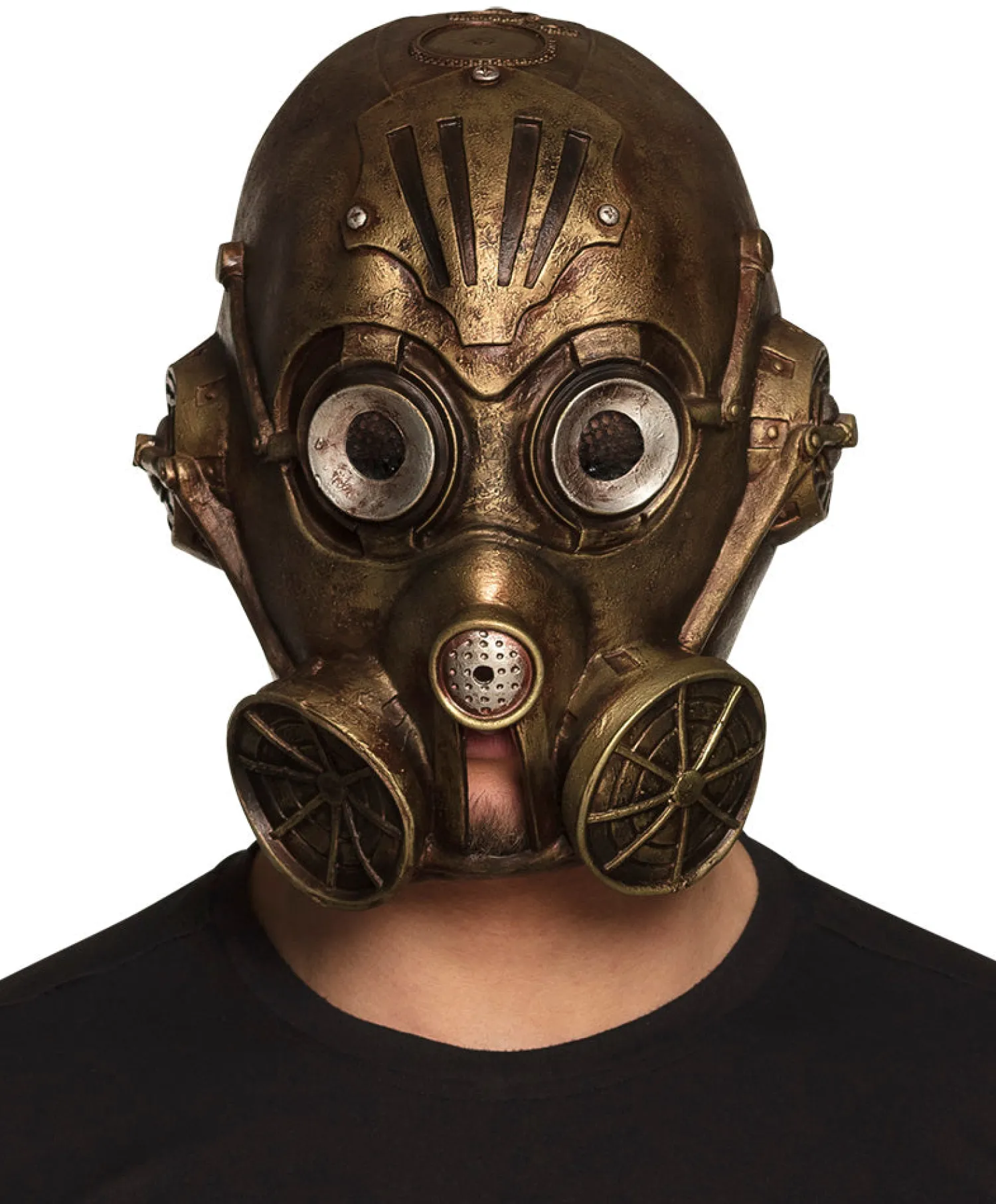 Naamarit Ja Silmikot|Halloween>Boland Party Partners, P. O. Box 518, AK ALPHEN A/D RIJN, https://boland.eu Steampunk kaasunaamari