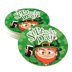 Juomatarvikkeet>Boland Party Partners, P. O. Box 518, AK ALPHEN A/D RIJN, https://boland.eu St Patrick´s Day lasinalunen 10 kpl/pkt