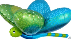 Erikoisfoliopallot|Vappu>Anagram International Inc, 7700 Anagram Drive, MN 55344-7307, USA, http://www.anagramballoons.com/ Sudenkorento (3D) sinivihreä erikoismuotofolio