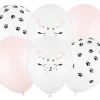Painetut Ja Kuvioidut Ilmapallot>PartyDeco sp. z o.o. sp. k., ul. Kolumba 1, 70-035 Szczecin, www.partydeco.com Suloinen kissa ilmapallo 30 cm 6 kpl/pss