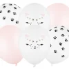 Pääsiäinen>PartyDeco sp. z o.o. sp. k., ul. Kolumba 1, 70-035 Szczecin, www.partydeco.com Suloinen kissa ilmapallo 30 cm 6 kpl/pss