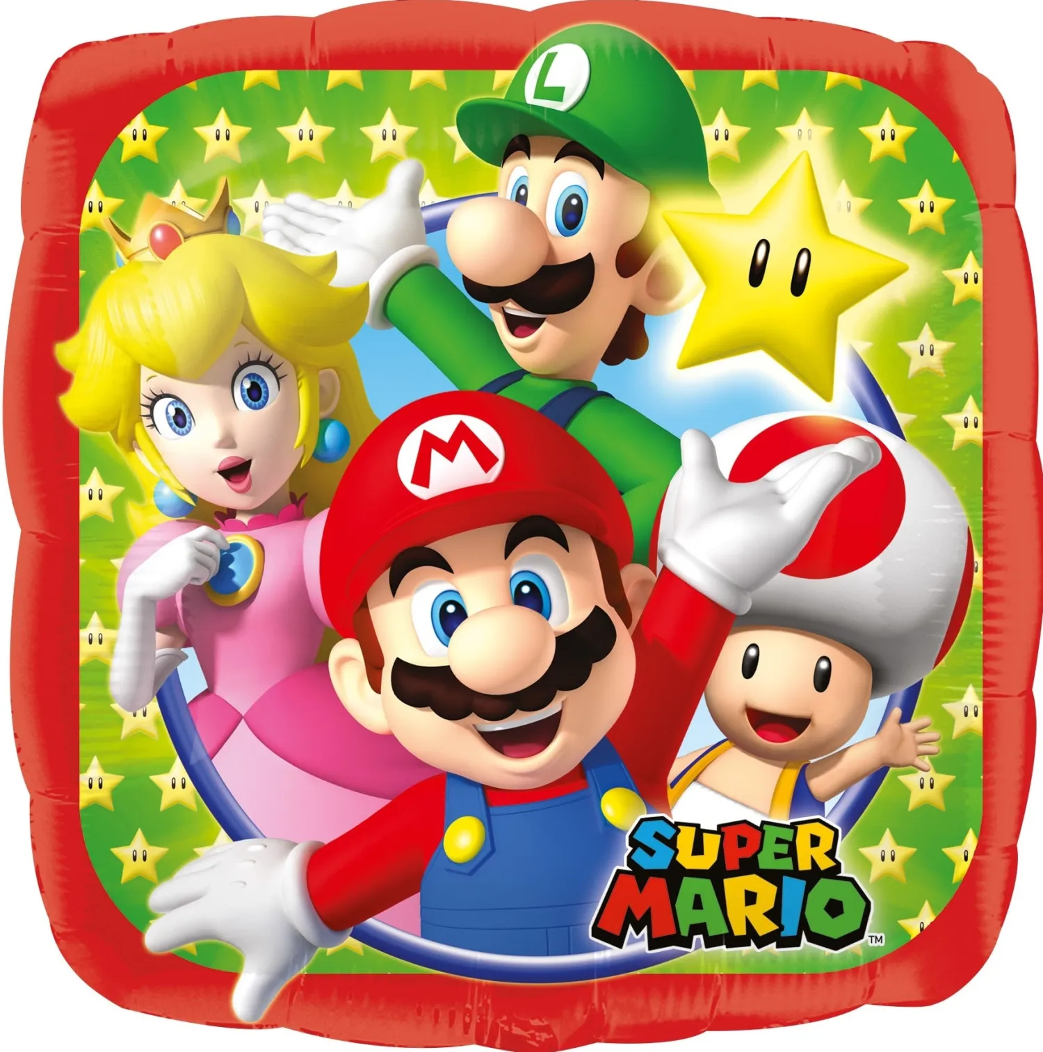 Pienet Foliopallot|Super Mario>Anagram International Inc, 7700 Anagram Drive, MN 55344-7307, USA, http://www.anagramballoons.com/ Super Mario foliopallo