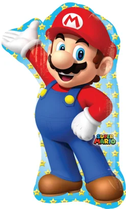 Muotofoliopallot|Super Mario>Anagram International Inc, 7700 Anagram Drive, MN 55344-7307, USA, http://www.anagramballoons.com/ Super Mario muotofoliopallo