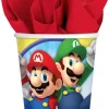Super Mario>IV Beck / Amscan Europe GmbH, Dettinger Str. 148, 73230 Kirchheim/Teck, Germany, www.amscan-europe.com Super Mario pahvimuki 8 kpl/pkt