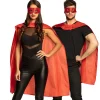 Halloween|Viitat Ja Kaavut>Boland Party Partners, P. O. Box 518, AK ALPHEN A/D RIJN, https://boland.eu Supersankari viitta ja silmikko punainen