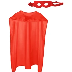 Halloween|Viitat Ja Kaavut>Boland Party Partners, P. O. Box 518, AK ALPHEN A/D RIJN, https://boland.eu Supersankari viitta ja silmikko punainen