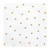 Ystävänpäivä|Lautasliinat>PartyDeco sp. z o.o. sp. k., ul. Kolumba 1, 70-035 Szczecin, www.partydeco.com Suuri lautasliina kultaiset sydämet 33 x 33 cm 20 kpl/pkt