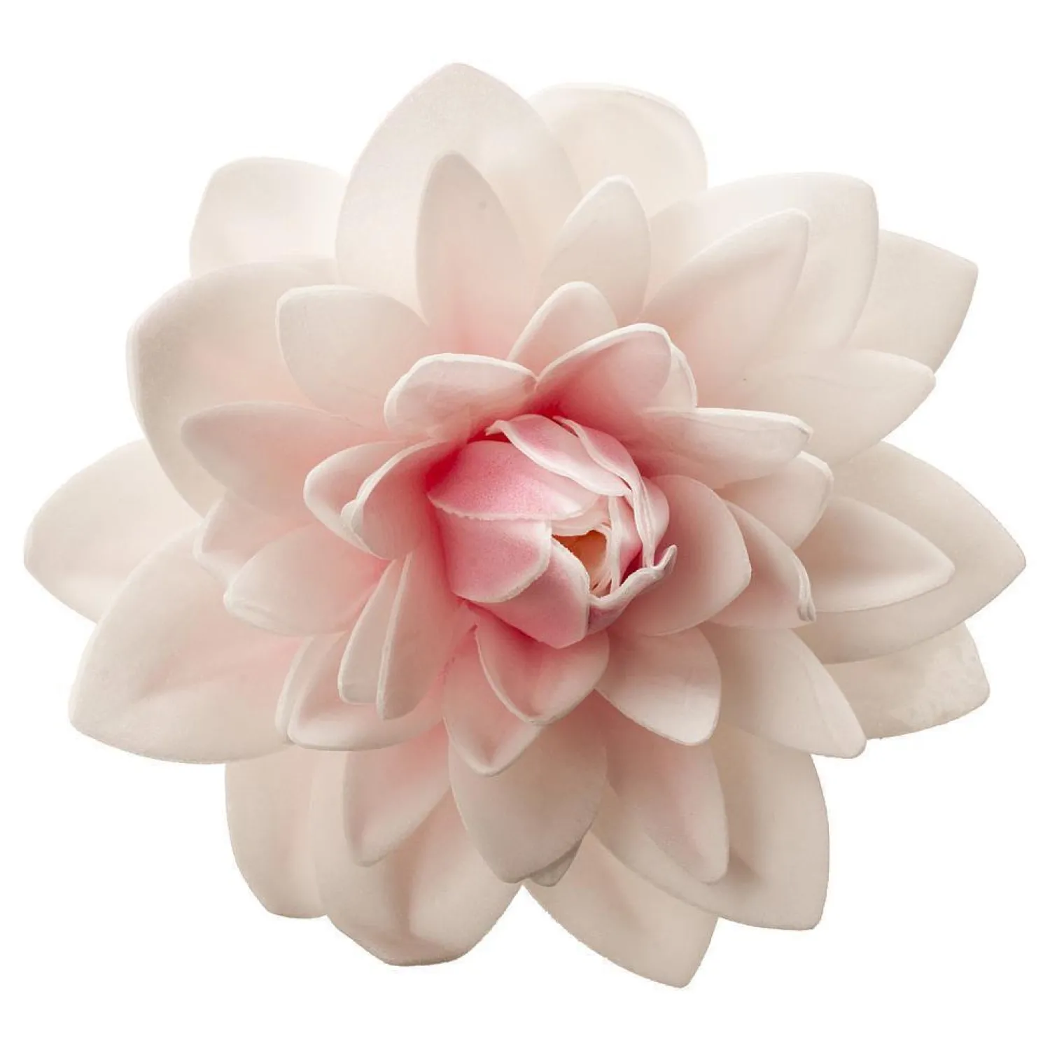 Häät|Häät>Confetti Oy, Moukarikuja 4 C 1, 4300 TUUSULA, www.confetti.fi Syötävä koriste, vaaleanpunainen dahlia 12,5 cm