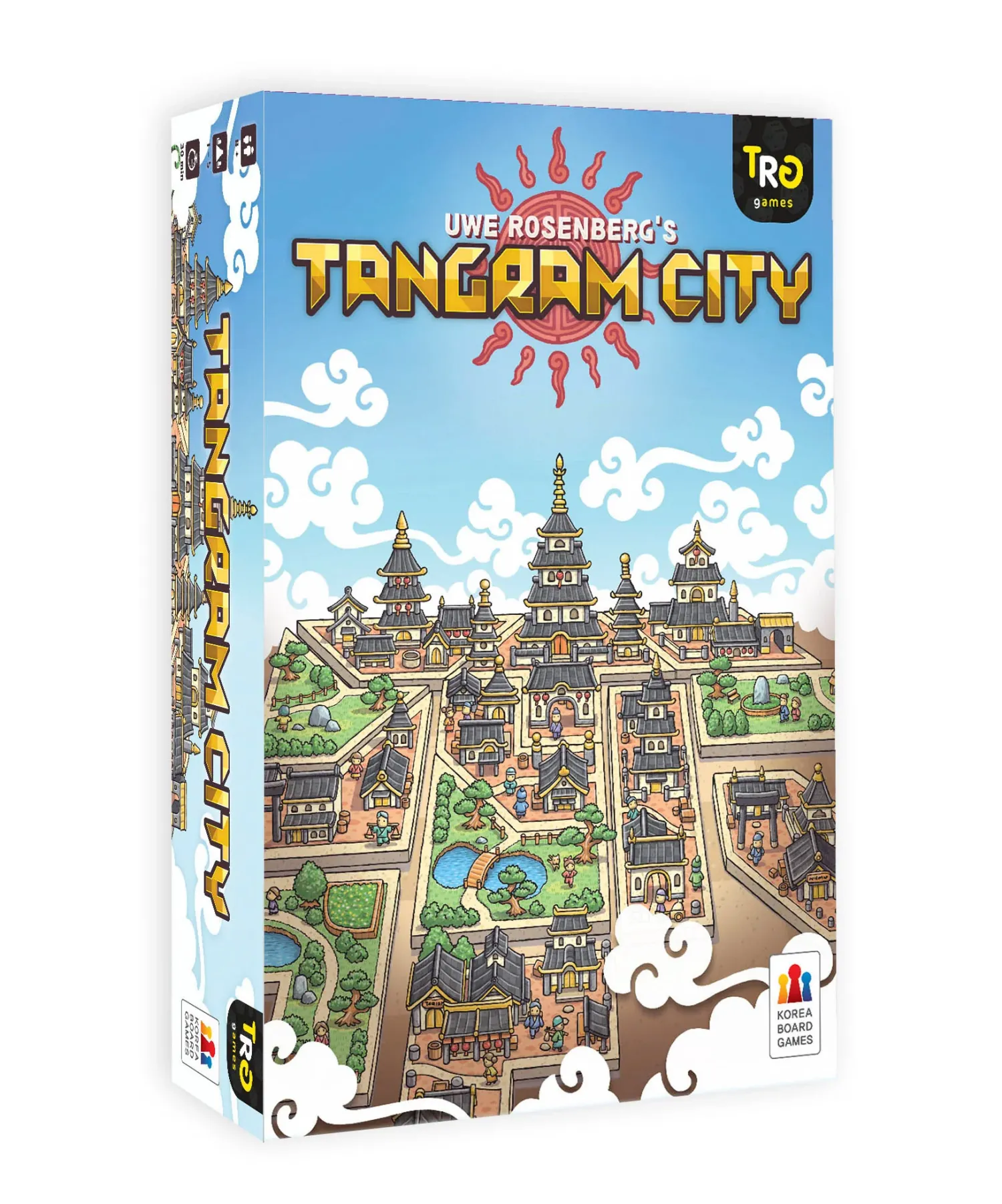 Joulu>Juhlamaailma Tangram City -lautapeli