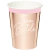 Häät|Häät>IV Beck / Amscan Europe GmbH, Dettinger Str. 148, 73230 Kirchheim/Teck, Germany, www.amscan-europe.com Team Bride pahvimuki 250 ml 8 kpl/pkt