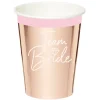 Lasit Ja Mukit>IV Beck / Amscan Europe GmbH, Dettinger Str. 148, 73230 Kirchheim/Teck, Germany, www.amscan-europe.com Team Bride pahvimuki 250 ml 8 kpl/pkt