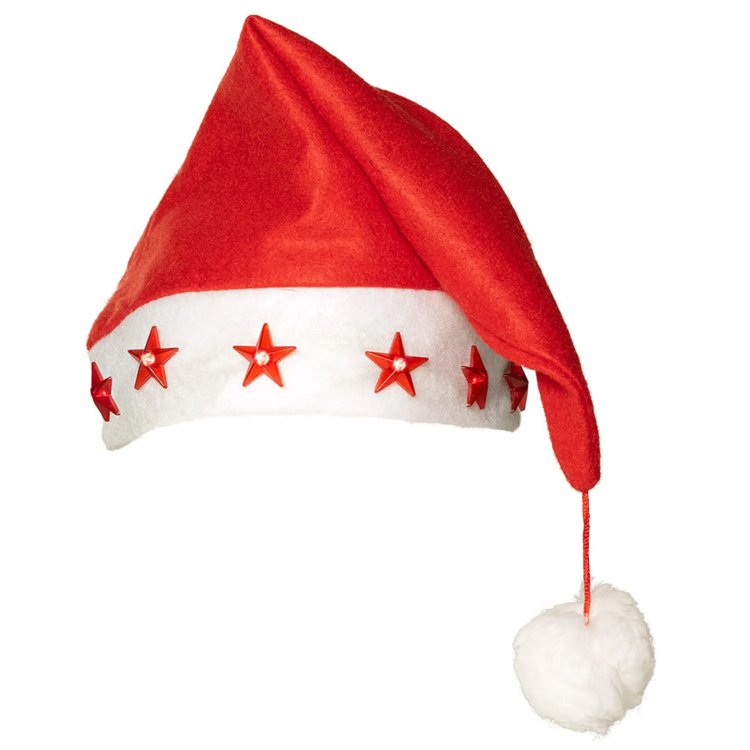 Joulu|Muut Asusteet>Boland Party Partners, P. O. Box 518, AK ALPHEN A/D RIJN, https://boland.eu Tonttulakki, valoilla