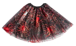 Muut Asusteet|Siivet Ja Tutut>CARNIVAL TOYS SRL, VIA GOLDONI 1, 48026 GODO DI RUSSI, RA, www.carnivaltoys.it Tyllihame hämähäkinseitti punainen