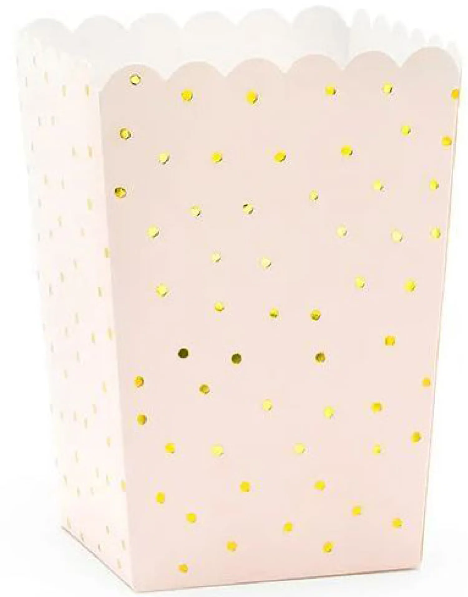 Värikattaus|Herkkupussit, Kipot Ja Laatikot>PartyDeco sp. z o.o. sp. k., ul. Kolumba 1, 70-035 Szczecin, www.partydeco.com Vaaleanpunainen herkkukippo 7 x 7 x 12.5 cm 6 kpl/pkt