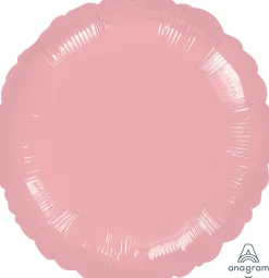 Pienet Foliopallot|Yksiväriset Foliopallot>Anagram International Inc, 7700 Anagram Drive, MN 55344-7307, USA, http://www.anagramballoons.com/ Vaaleanpunainen pyöreä foliopallo