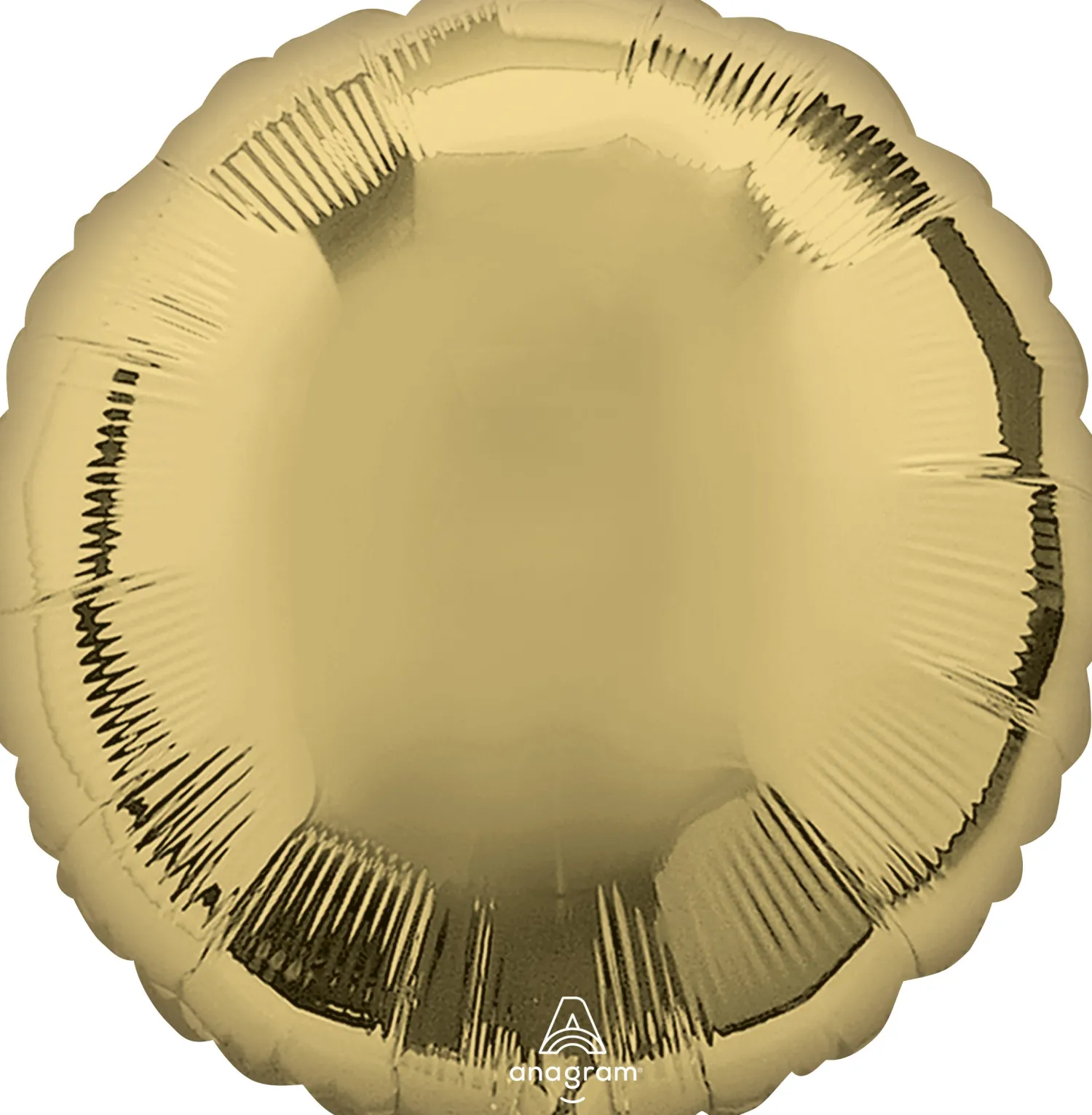Yksiväriset Ilmapallot>Anagram International Inc, 7700 Anagram Drive, MN 55344-7307, USA, http://www.anagramballoons.com/ Valkokulta pyöreä foliopallo