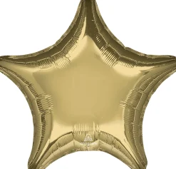 Yksiväriset Ilmapallot>Anagram International Inc, 7700 Anagram Drive, MN 55344-7307, USA, http://www.anagramballoons.com/ Valkokulta tähti foliopallo