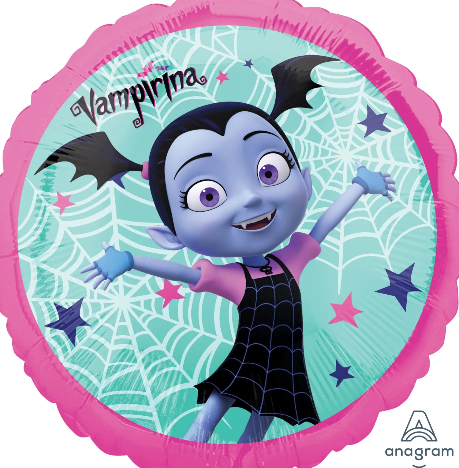 Pienet Foliopallot>Anagram International Inc, 7700 Anagram Drive, MN 55344-7307, USA, http://www.anagramballoons.com/ Vampiriina foliopallo