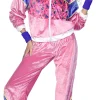 Penkkarit|Aikuisten Naamiaisasut>IV Beck / Amscan Europe GmbH, Dettinger Str. 148, 73230 Kirchheim/Teck, Germany, www.amscan-europe.com Velour 80-luvun jumppa-asu XL