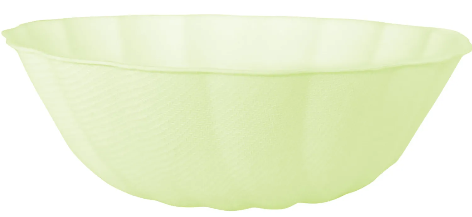 Lautaset|Värikattaus>IV Beck / Amscan Europe GmbH, Dettinger Str. 148, 73230 Kirchheim/Teck, Germany, www.amscan-europe.com Vert Decor pyöreä kulho 15 cm vaaleanvihreä 6 kpl/pkt