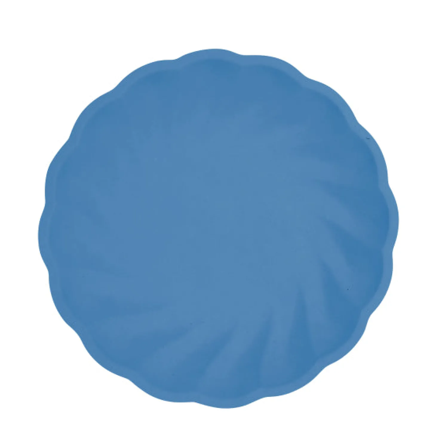 Lautaset|Värikattaus>Juhlamaailma Vert Decor pyöreä lautanen 23 cm tummansininen 6 kpl/pkt