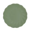 Lautaset|Värikattaus>Juhlamaailma Vert Decor pyöreä lautanen 23 cm tummanvihreä 6 kpl/pkt