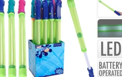 Lahjat|Muut Juhlatarvikkeet>Koopman International B.V., Distelweg 88, 1031 HH AMSTERDAM, www.koopmanint.com Vesitykki led-valolla 63 cm 1 kpl/pkt, lajitelmatuote 3 eri värivaihtoehtoa