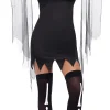 Halloween|Aikuisten Naamiaisasut>Smiffys II Ltd., New Lane, Leeds, LS11 5DZ United Kingdom, www.smiffys.com Viikatemiehen mekko XS