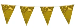 Muut Ripustettavat Koristeet|Viiri- Ja Kirjainnauhat>Boland Party Partners, P. O. Box 518, AK ALPHEN A/D RIJN, https://boland.eu Viirinauha kullanvärinen 30 x 20 cm - 10 m.