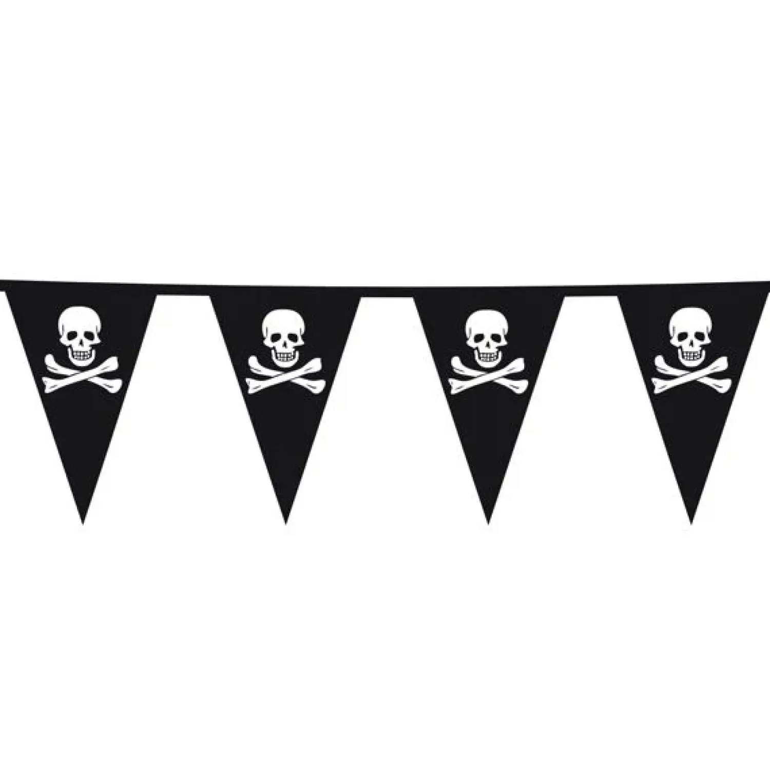 Muut Ripustettavat Koristeet|Halloween>Boland Party Partners, P. O. Box 518, AK ALPHEN A/D RIJN, https://boland.eu Viirinauha Pääkallo 6 m