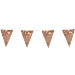 Muut Ripustettavat Koristeet|Viiri- Ja Kirjainnauhat>Boland Party Partners, P. O. Box 518, AK ALPHEN A/D RIJN, https://boland.eu Viirinauha ruusukullanvärinen 30 cm x 10 m