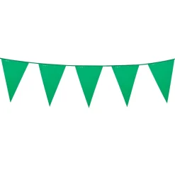 Muut Ripustettavat Koristeet|Viiri- Ja Kirjainnauhat>Boland Party Partners, P. O. Box 518, AK ALPHEN A/D RIJN, https://boland.eu Viirinauha vihreä 30 x 20 cm - 10 m