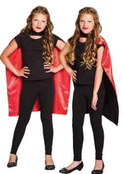 Muut Asusteet|Halloween>Boland Party Partners, P. O. Box 518, AK ALPHEN A/D RIJN, https://boland.eu Viitta käännettävä puna-musta 90 cm, lasten