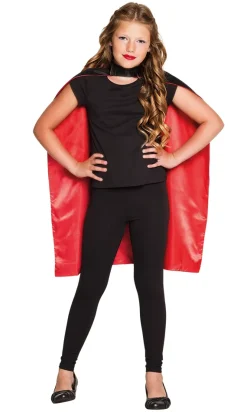 Muut Asusteet|Halloween>Boland Party Partners, P. O. Box 518, AK ALPHEN A/D RIJN, https://boland.eu Viitta käännettävä puna-musta 90 cm, lasten