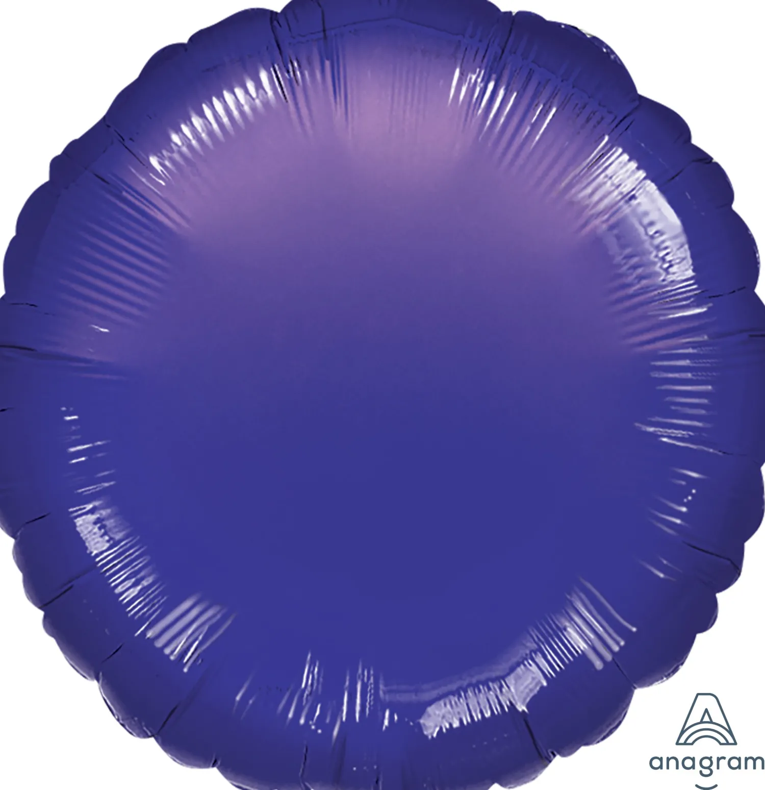 Yksiväriset Ilmapallot>Anagram International Inc, 7700 Anagram Drive, MN 55344-7307, USA, http://www.anagramballoons.com/ Violetti pyöreä foliopallo