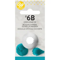 Ystävänpäivä|Pursotus- Ja Leivontatyövälineet>Confetti Oy, Moukarikuja 4 C 1, 4300 TUUSULA, www.confetti.fi Wiltonin iso tähtitylla, #6B