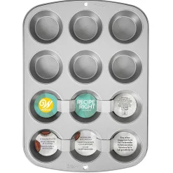 Kakku- Ja Leivosvuoat|Muut Juhlatarvikkeet>Confetti Oy, Moukarikuja 4 C 1, 4300 TUUSULA, www.confetti.fi Wiltonin Recipe Right muffinipelti