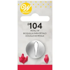 Ystävänpäivä|Pursotus- Ja Leivontatyövälineet>Confetti Oy, Moukarikuja 4 C 1, 4300 TUUSULA, www.confetti.fi Wiltonin terälehtitylla, #104
