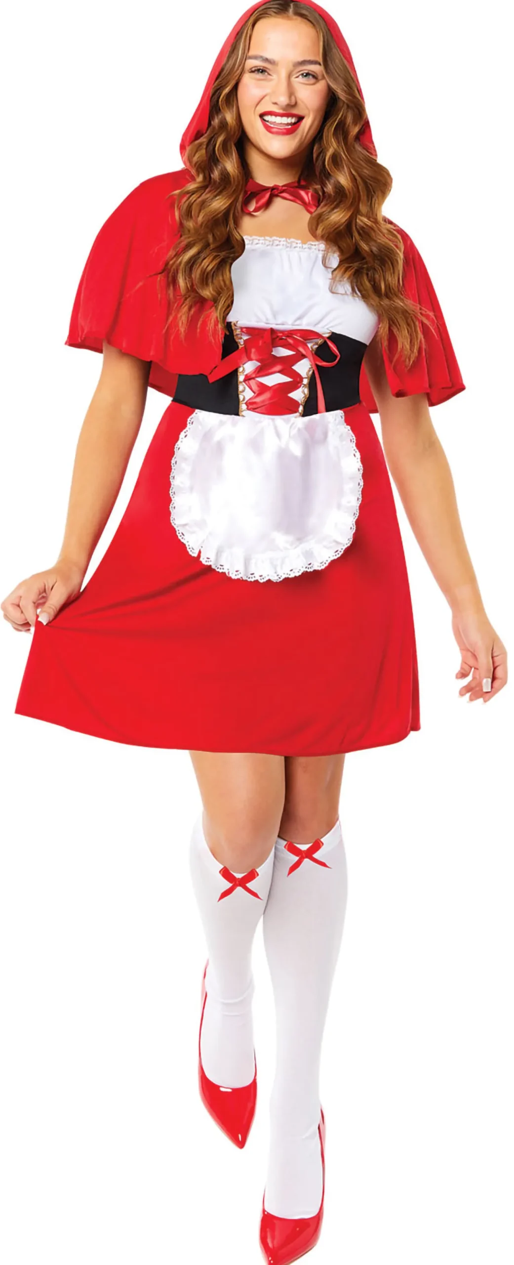 Penkkarit|Aikuisten Naamiaisasut>IV Beck / Amscan Europe GmbH, Dettinger Str. 148, 73230 Kirchheim/Teck, Germany, www.amscan-europe.com Womens Costume Red Riding XL