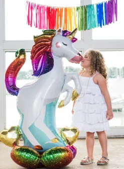 Erikoisilmapallot>Anagram International Inc, 7700 Anagram Drive, MN 55344-7307, USA, http://www.anagramballoons.com/ Yksisarvinen ilmatäytteinen foliopallo 139 cm