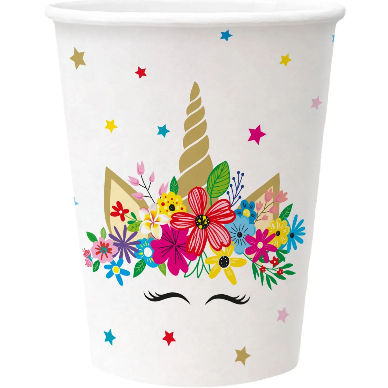 Lasit Ja Mukit|Yksisarviset>PAW Sp. z o.o., Nektarowa 9, 62-002 Suchy Las, www.paw.pl Yksisarvinen pahvimuki 250 ml 8 kpl/pkt